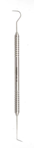 6/23 SurgiMac Explorer Probe, Dental Diagnostic Periodontal, Double Ended, Stainless Steel Instrument