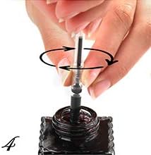 Dryden Designs Fountain Pen, Medium Nib 0.5mm, Includes 6 Ink Cartridges, Notebook Clips, and Ink Refill Converter,