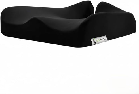 Seat Cushion Non-Slip Orthopedic Memory Foam Pressure Relief for Long Sitting on