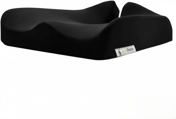 Seat Cushion Non-Slip Orthopedic Memory Foam Pressure Relief for Long Sitting on