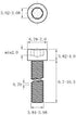 FullerKreg M4-0.7 x 10mm Alloy Steel Socket Cap Screw, (Pkg of 100), Hex Drive, Class 12.9, Black Oxide