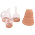 SUCOHANS 2 Count 4.3" Diameter Lab Flask Support Cork Stand 110mm for 250-2000mL Flasks