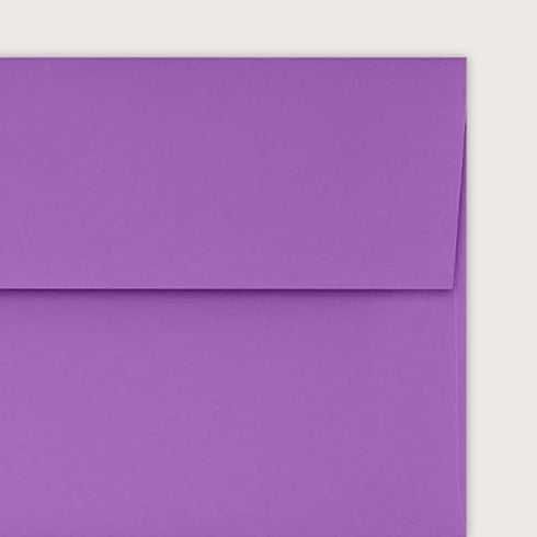 LUXPaper 4Bar A1 Invitation Envelopes - Peel & Press, Grape Purple, 50 Qty