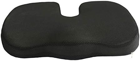 Pasuihcay Tailbone Orthopedic Pillow Seat Cushion-Non-Slip Memory Foam Coccyx Cushion for Pain-Office Chair Car Seat