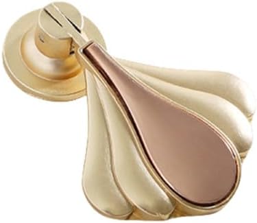 SKFGNX Simple Copper Color Wardrobe Drawer Hidden Button Bedside Table Cabinet Hanging Ring