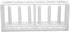 Hilitand Test Tube Rack, 6 Holes Plastic Holder for Drying Tubes Less Than 25mm, White