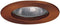 212 Main Aperture Line Voltage Trim Recessed Light- Open Trim- Antique Bronze Finish 5