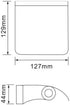UOHLCX HBJWOV Kitchen Roll Paper Accessory Wall Mount Toilet Paper Holder Stainless Steel Bathroom Tissue Towel