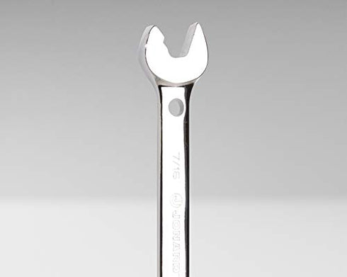 DblEnd SpWrnc, S-Shp, 7-1/2", Steel