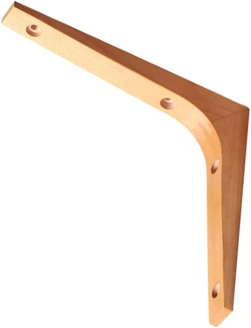 Scicalife Right Angle Wooden Shelf Support Bracket - Wall Mounted