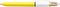 Bic 949898 4 Colours Sun Retractable Ballpoint Pen (1 mm Blister Pack), pink by BIC