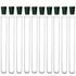 Glass Culture Tubes, 20x150mm with Rubber Stoppers, 10/PK