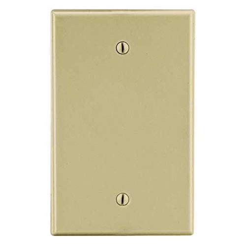 Blank Box Mount Wall Plate,Ivory