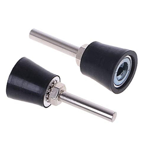 YAKAMOZ 2Pcs 1-Inch 1/4" Sanding Pad Roll Lock Disc Holder Quick Change Roll Lock Sanding Discs Polishing Pads Holding