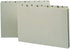 Smead 52376 100% Recycled Pressboard File Guides, Legal Size, Gray/Green, Set of 25
