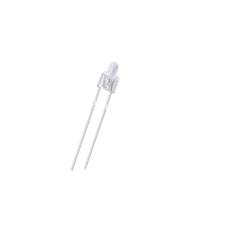 LDGSUPH 2mm Light(10pcs Led Pacifier Type Red Yellow Green Bule Warm White Water Clear Lens Big Wide Angle Light Diodes