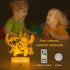 NINE SQUARE EGOU 7 Dimmable Gifts for Girls Cool Night Light with Timer Remote & Smart Touch Colors Changing Cool Room