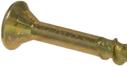 Hillman The Hillman Group 42180 Pro Crafter Wood Screw, 50-Piece, Yellow Zinc, 8 by 2-1/2-Inch