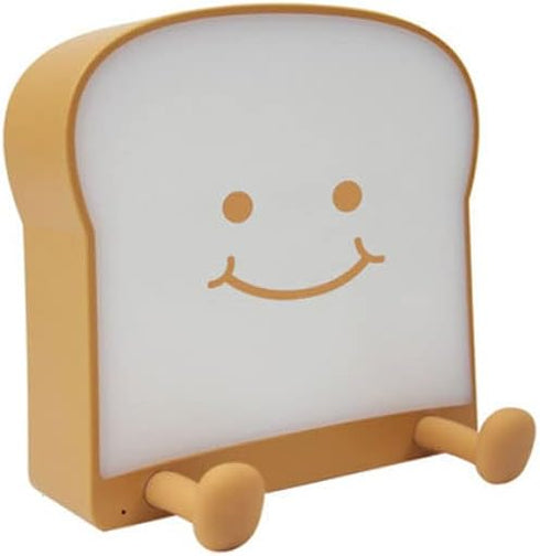 TTBDDDYH LED Kids Toast Night Light, with USB Rechargeable Port Bedside Lamp, Children's