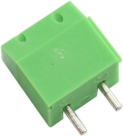 Tegg 20 PCS 5mm 2 Pin Screw Terminal Block Connector PCB Mount for Arduino, 300V 10A