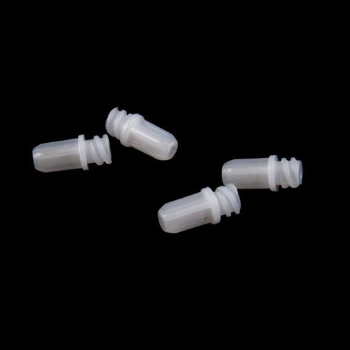 50pcs Luer Lock Syringe Tip Caps Disposable Plastic Syringe Cap for Liquid Sampling in the Laboratory