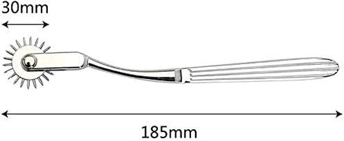 Wartenberg Neuro Pinwheel, Stainless Steel Diagnostic Instrument Pin Wheel, 1 Round
