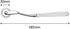 Wartenberg Neuro Pinwheel, Stainless Steel Diagnostic Instrument Pin Wheel, 1 Round
