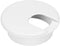 10 Pack 2 Inch White Desk Grommet for Wires and Cords - Plastic