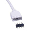 TronicsPros 2pcs 1m 3.3ft 4 4-Pin 5050 3528 2835 RGB LED Strip Extension Cable Pin LED Tape Extension Cord LED Ribbon
