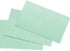 School Smart Blank Plain Index Cards, 3 x 5 Inches, Green, Pack of 100