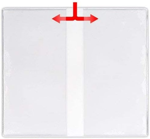 StoreSMART - Clear Plastic Cover for Pocket Planner - 6 Pack - RSP1855-6
