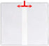StoreSMART - Clear Plastic Cover for Pocket Planner - 6 Pack - RSP1855-6