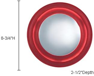 Jesco Lighting WS295-RD 295 1-Light Lolli Series Wall Sconce, Red