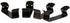 OOK 53900 Canvas Frame Clips, Picture Frame Clips, Steel, Black Finish, 35lb (4 Piece)