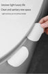Toilet Lid Lifter - Toilet Seat Handle Lifter to Avoid Touching Toilet Cover (2, White)