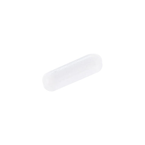 MECCANIXITY Magnetic Stirrer Mixer Stir Bar Rod, 12mm(0.47") x3mm Cylinder Shape PTFE Coating for Laboratory, 1Pcs