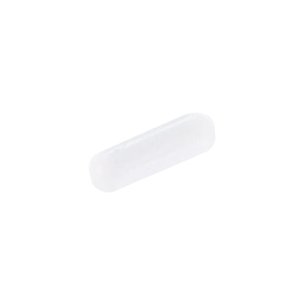 MECCANIXITY Magnetic Stirrer Mixer Stir Bar Rod, 12mm(0.47") x3mm Cylinder Shape PTFE Coating for Laboratory, 1Pcs