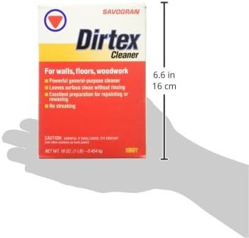 Savogran Dirtex All Purpose Cleaning Powder - 16oz No Rinse Powder Cleanser for Stain & Rust Removal, Bathroom,
