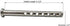 Universal Clevis Pins, 1/4 x 2-1/2, 5 Pieces