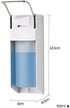 CNANRNANC (500ml Matte Finish Aluminum Alloy Dispenser with Adjustable Spray Pump for Controlled Liquid Dispensing