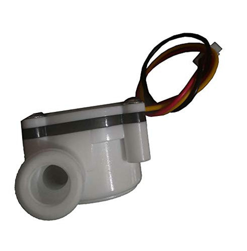 3/8" Food-Grade Water Flow Sensor Switch Hall Effect Flowmeter Fluid Meter Counter 0.3-10L/min (Pack of 2)