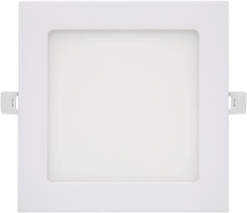 6 2700K-6500K, 900 12 Dimmable Maxxima Luvoni in. Smart WiFi Slim Square LED Downlight - CCT Lumens, Watt Flat Panel