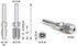 Amana Tool 47648 1/4" Shank CNC Extension Adapter for 1/8" Router Bits