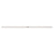 Starrett Stainless Steel Thickness Gage or Feeler Stock, 12" x 0.500" Size of Leaves, 0.026 Thickness