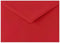 LUXPaper 5 1/2 Bar A2 Baronial Invitation Envelopes | Ruby Red, Pointed Flap, 4 3/8" x 5 3/4", 50 Qty