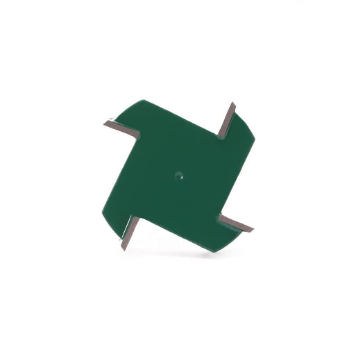 WSOOX CNC Spoilboard Surfacing Router Bit, 1/4 Inch Shank, 40mm Cutting Diameter Carbide Planer Bit