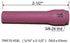 RIVERWELD Assorted Size TIG Alumina Nozzles Ceramic Cups Kit 796F74 (#3XL 3/16") 796F75 (#4XL 1/4") 796F76 (#5XL 5/16")