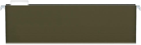 Pendaflex 04153X1 Reinforced 1" Extra Capacity Hanging Folders, Legal, Standard Green, Box of 25