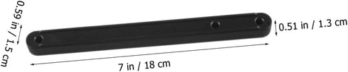 2pcs Veemoon Side Mount Cabinet Drawer Slides with Smooth Wheel Track Guides for Dressers Wardrobes Bedside Cabinets