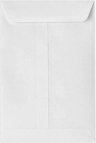 LUXPaper Open End Envelopes | 5 1/2" x 7 1/2" | Bright White | 24lb. Text | 50 Qty